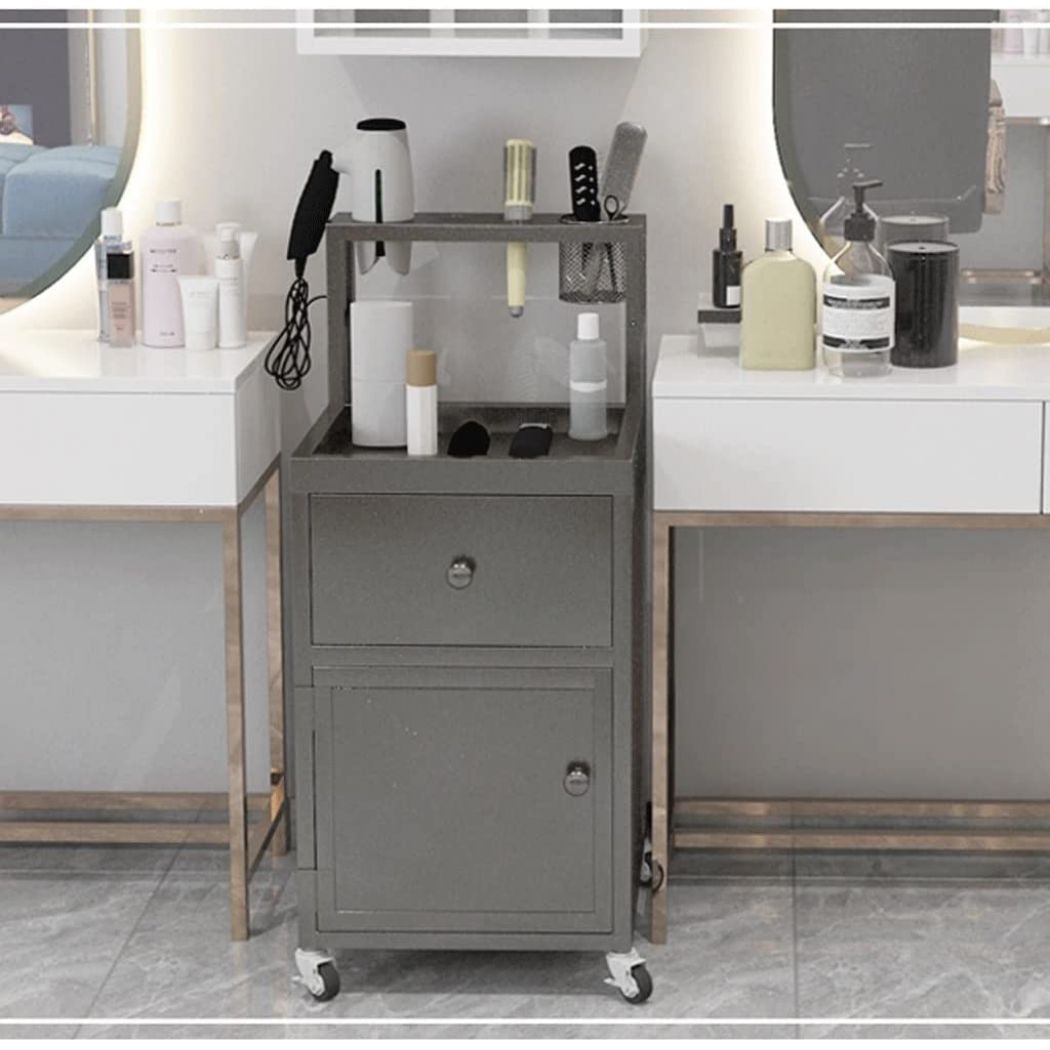 Multifunctional Makeup Storage Cart Trolley for Salon